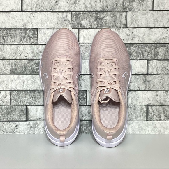 New Nike Womens 8 Downshifter 12 Barely Rose Athletic Shoes - Picture 6 of 8